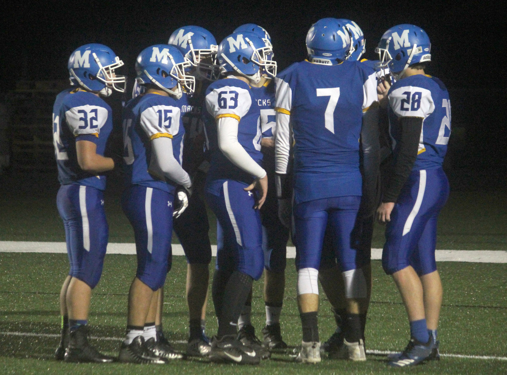 Elkhart Lake-Glenbeulah at McDonell football 10-4-19